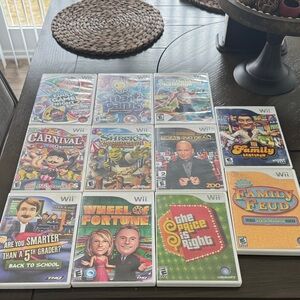 Nintendo Wii Game Collection